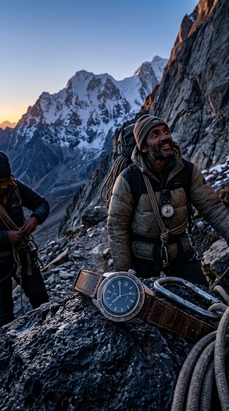 Favre Leuba campaign creative: An expedition story reel