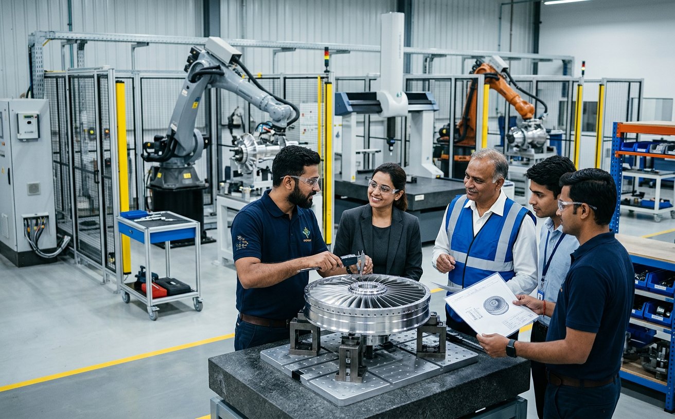 Titan Engineering & Automation campaign creative: A new line commissioning campaign frame