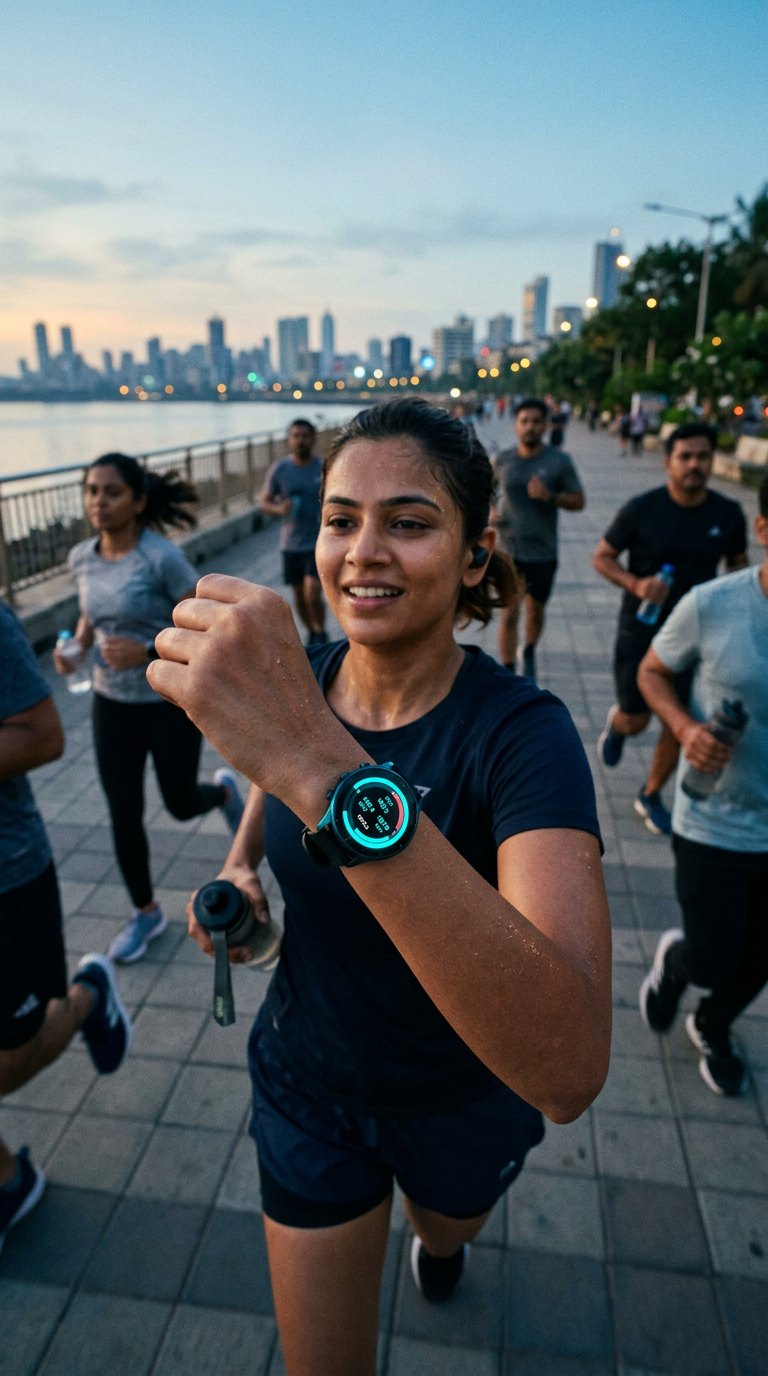 Titan Smart campaign creative: A fitness restart story reel