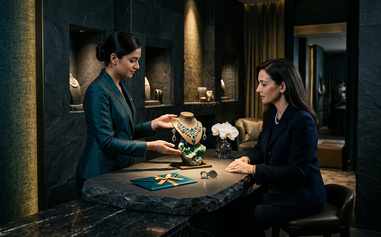 Zoya campaign creative: Store and service frame